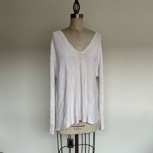 White Vince Knit Sweater